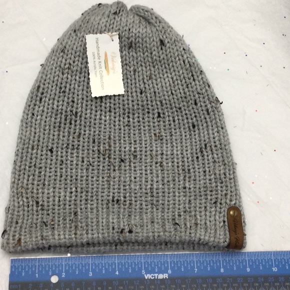 (2 Styles/1 Price) Handmade Reversible Beanie Collection - Picture 5 of 5